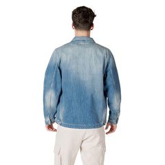 Light Blue Cotton Denim Jacket