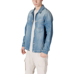 Light Blue Cotton Denim Jacket