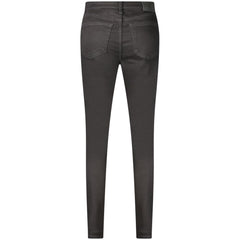 Black Cotton Women's Jeans