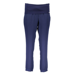 Blu Poliestere Donna Pantalone Tuta