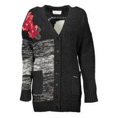Nero Acrylic Women Cardigan