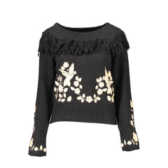 Black Polyamide Women's Sweater