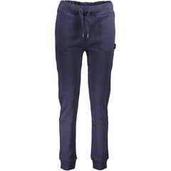 Blue Cotton Women Sweatpant