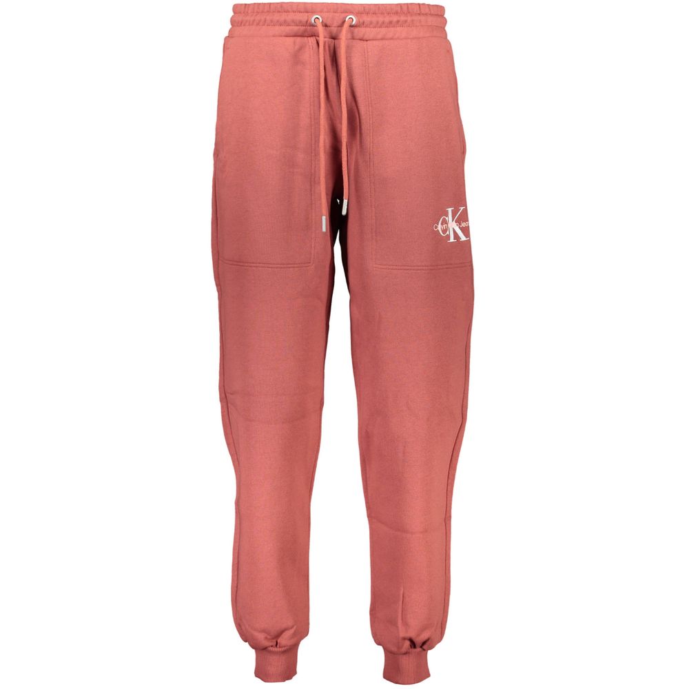 Red Cotton Women's Sweatpant