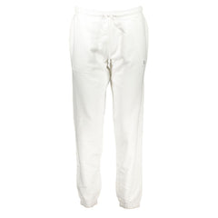 White Cotton Women Sweatpants