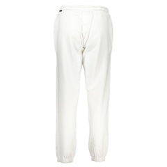White Cotton Women Sweatpants