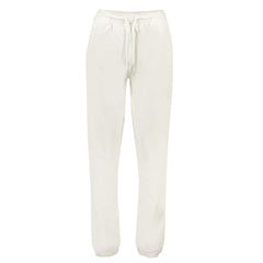Bianco Cotton Woman Sweatpant