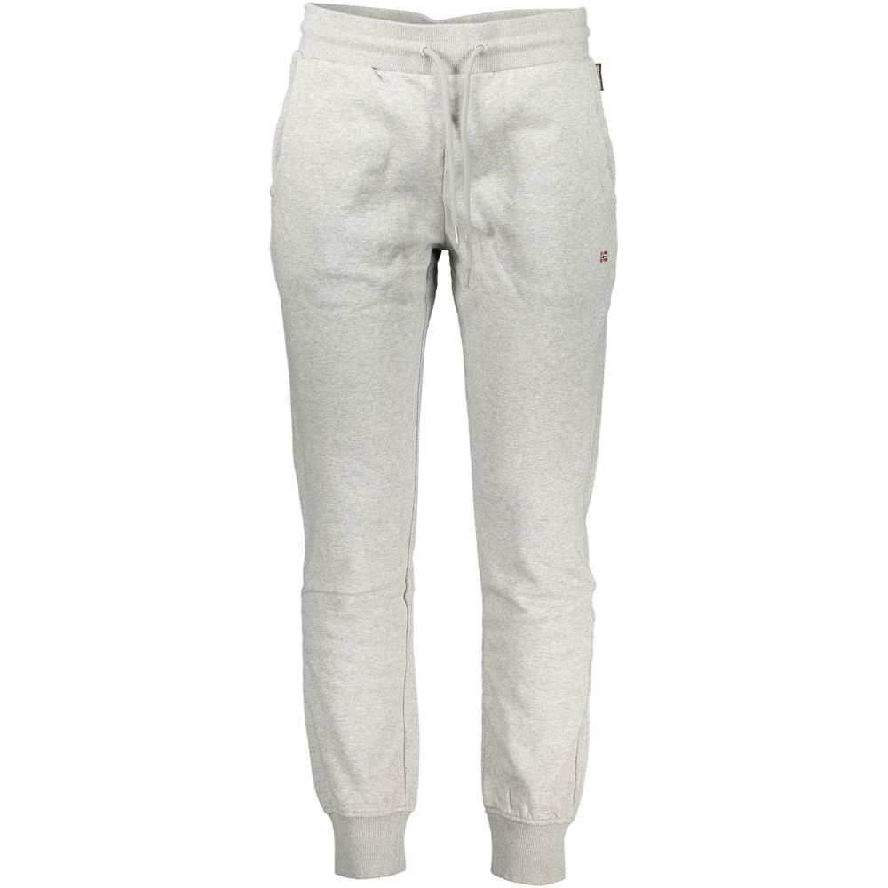 Gray Cotton Men's Sweatpants