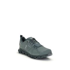 Bicolor Polyester Athletic Sneakers