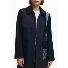 سترة نسائية من البوليستر الأسود