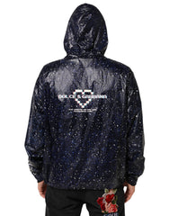 Blue D&G Game Hooded Men's Sweatshirt Sweater