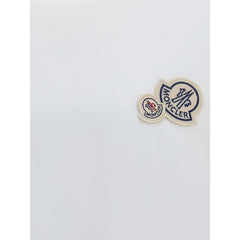 تي شيرت قطن أبيض