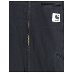 معطف قطني أسود