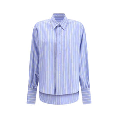Light Blue Cotton Pattern Shirt