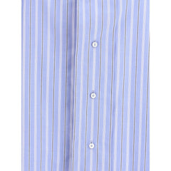 Light Blue Cotton Pattern Shirt