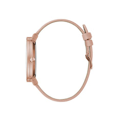 ساعة يد جلدية متعددة الألوان