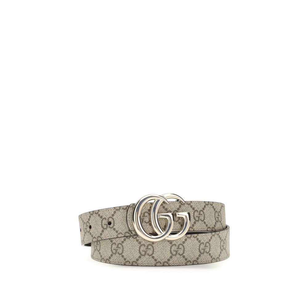 حزام عادي من جلد العجل البيج Bos Taurus