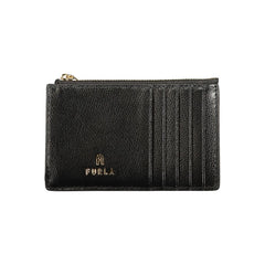 Black Leather Women Wallet