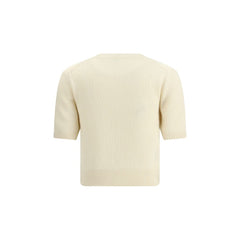 Cream Wool Sweatshirt
