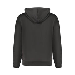 Nero Polyester Mens Sweatshirt