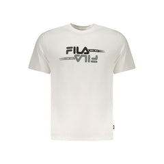 تي شيرت قطني أبيض للرجال