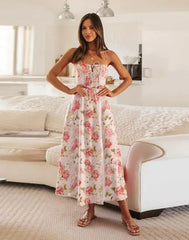 فستان ميدي بتنورة سوينغ سوينغ