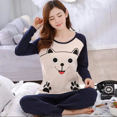 بيجامة قطنية نسائية