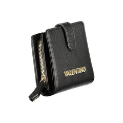 Black Polyurethane Women Wallet