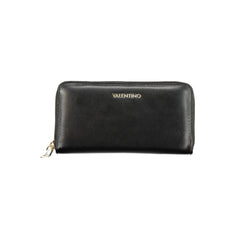 Nero Poliuretano Women Wallet