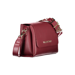 Rosso Polyurethane Women Handbag
