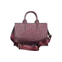 Rosso Poliuretano Women Handbag