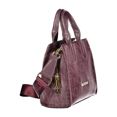 Rosso Poliuretano Women Handbag