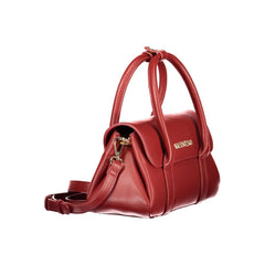 Rosso Poliuretano Women Handbag