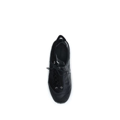 Black Goatskin Athletic Sneakers