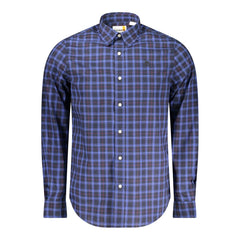 Blu Cotton Men Shirt