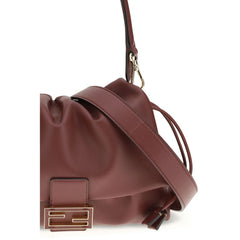 Bordeaux Calf Leather Bos Taurus Shoulder Bag