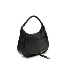 Black Calf Leather Bos Taurus Shoulder Bag