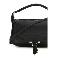 Black Calf Leather Bos Taurus Shoulder Bag