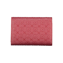 Rosso Polyurethane Women Wallet