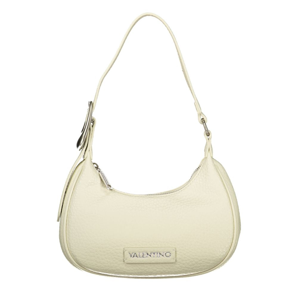 White Polyurethane Women Shoulder Bag
