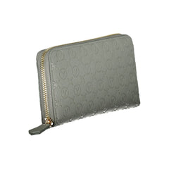Grigio Polyurethane Women Wallet