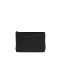 Black Nylon Clutch Bag