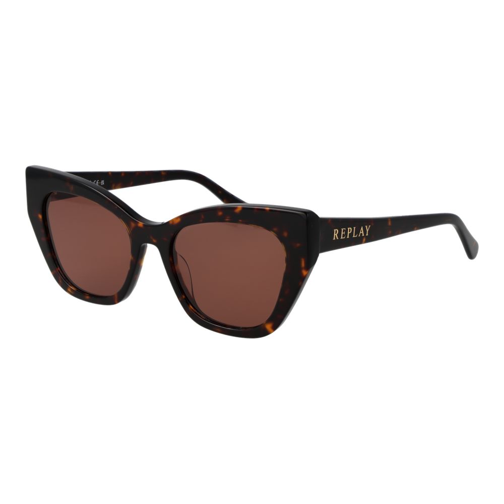 Brown Plastic Sunglasses