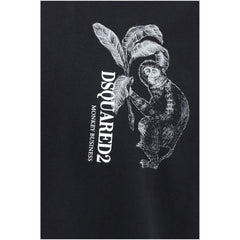 Black Cotton T-Shirt