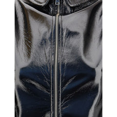 Black Polyethylene Casual Dress