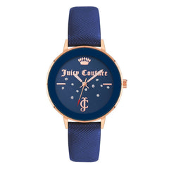 Blue Plastic Dress Watch