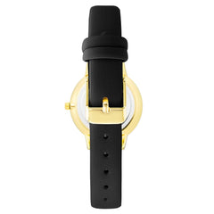 Black Plastic Dress Watch