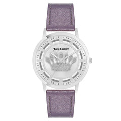 Purple Plastic Dress Watch