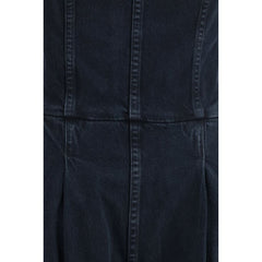 Blue Cotton Jumpsuit