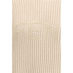 Beige Fleece Wool Sweatshirt